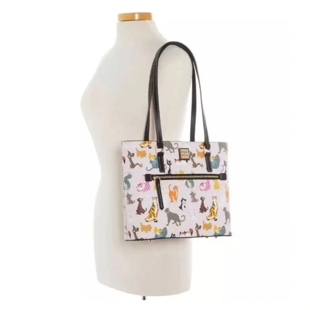 Disney Parks Dooney & Bourke 2024 Cats Tote Bag Purse - Picture 5 of 9